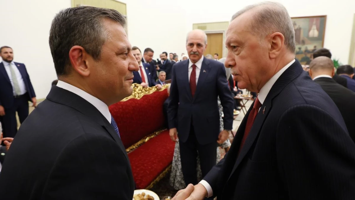 Cumhurbaşkanı Erdoğan ve CHP lideri Özel arasındaki görüşme başladı