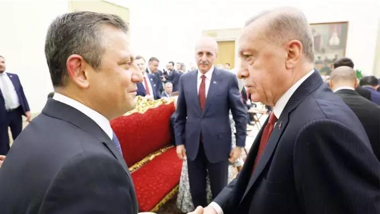 Cumhurbaşkanı Erdoğan ve CHP lideri Özgür Özel görüşmesi başladı