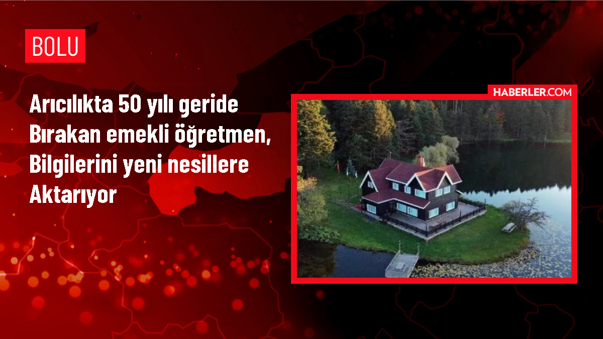 Emekli öğretmen 50 yıldır arıcılık yapıyor