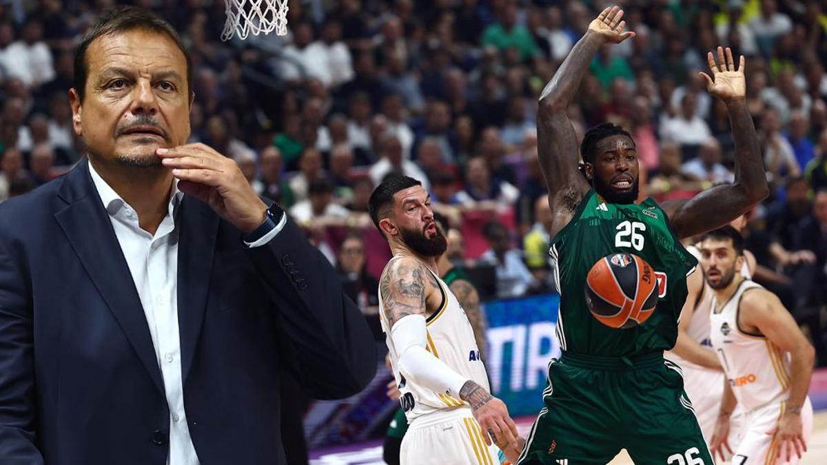 EuroLeague'de şampiyon Ergin Ataman'lı Panathinaikos! Real Madrid - Panathinaikos maç sonucu: 77-95