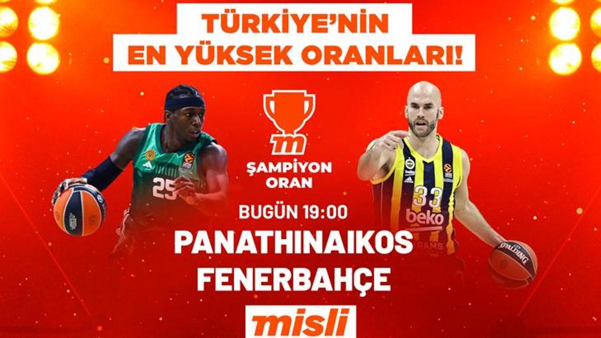 EuroLeague’de Fenerbahçe’nin Final Four heyecanı “Türkiye’nin En Yüksek Oranları” ile Misli’de!