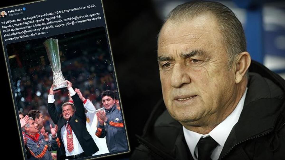 Fatih Terim'den Galatasaray paylaşımı: Asla unutmayacaklara selam olsun