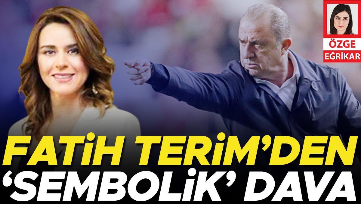 Fatih Terim’den ‘sembolik’ dava