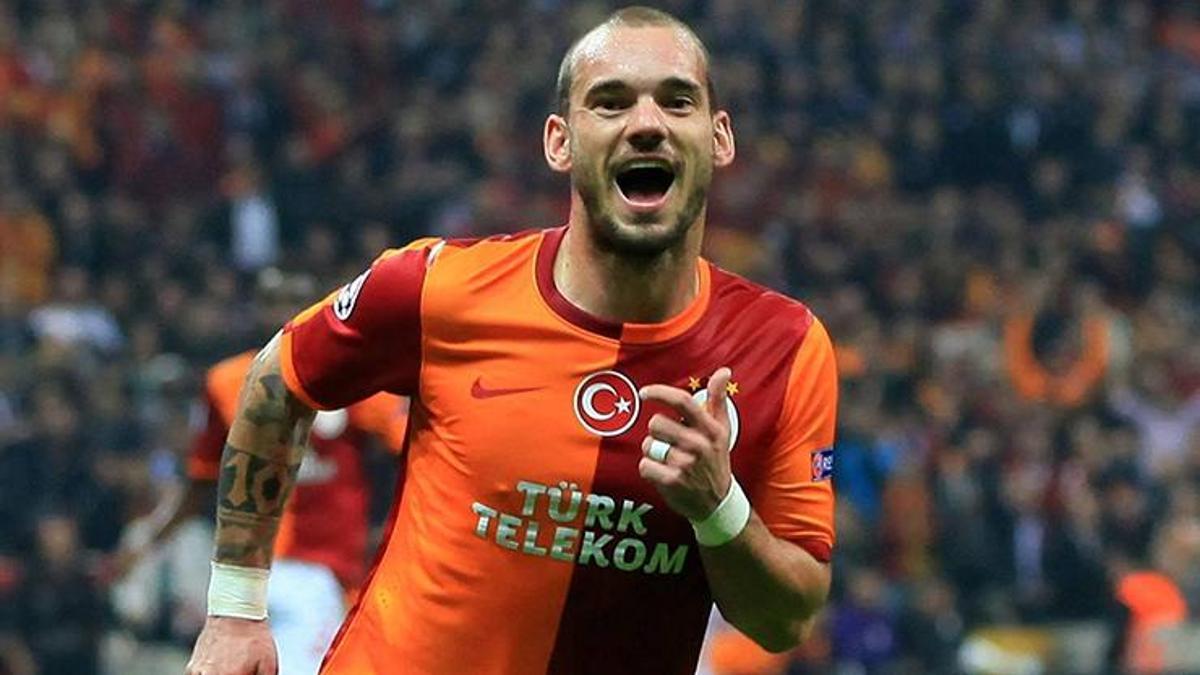 Galatasaray - Fenerbahçe derbisi öncesi Sneijder'den olay paylaşım!