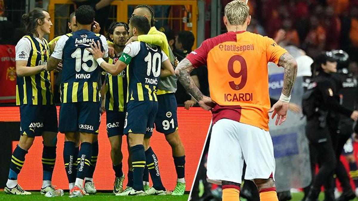 Galatasaray-Fenerbahçe derbisi Avrupa basınında: 'Fenerbahçe, Icardi ve arkadaşlarının partisini bozdu'