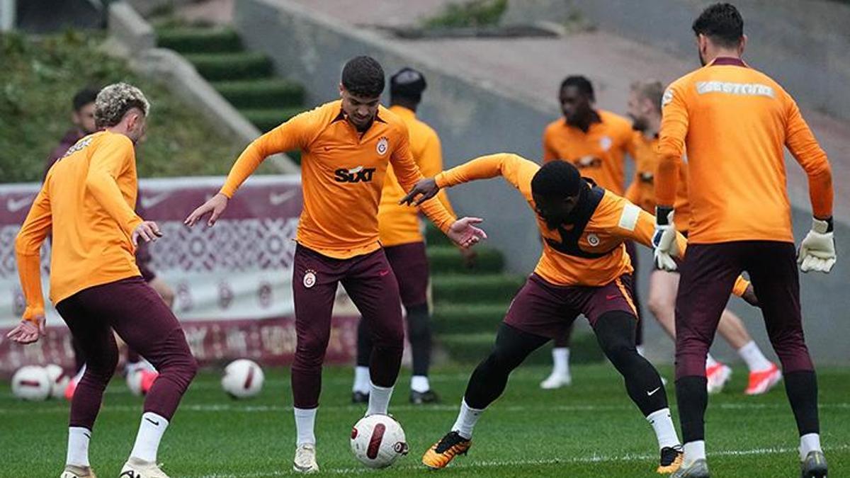 Galatasaray, Karagümrük maçı provalarına devam etti