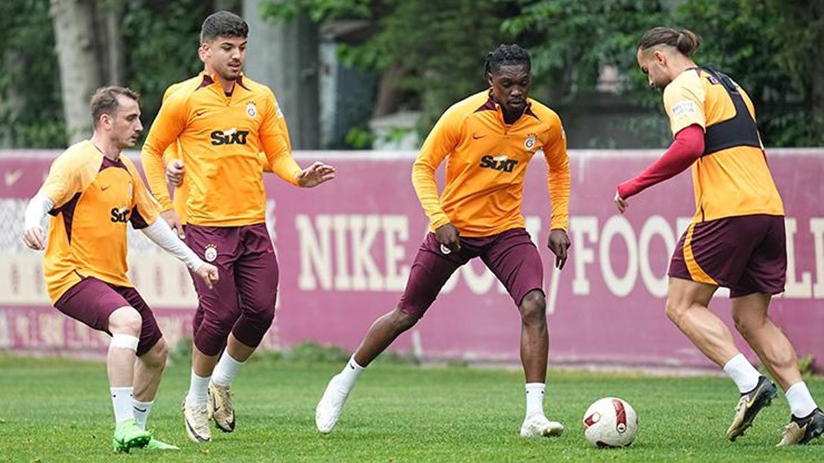 Galatasaray, Konyaspor maçı öncesi taktik çalıştı