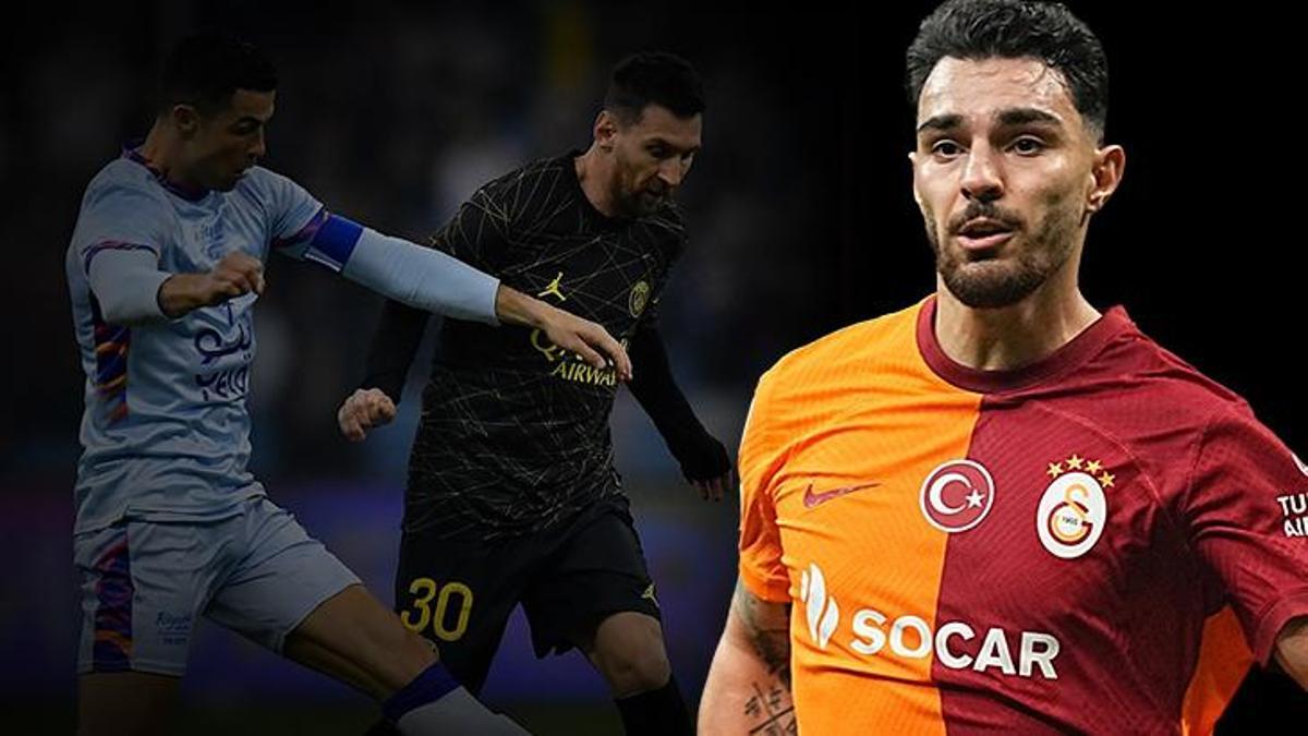 Galatasaray'da Kaan Ayhan'dan Messi ve Ronaldo sözleri: Aynı takımda oynamak isterdim