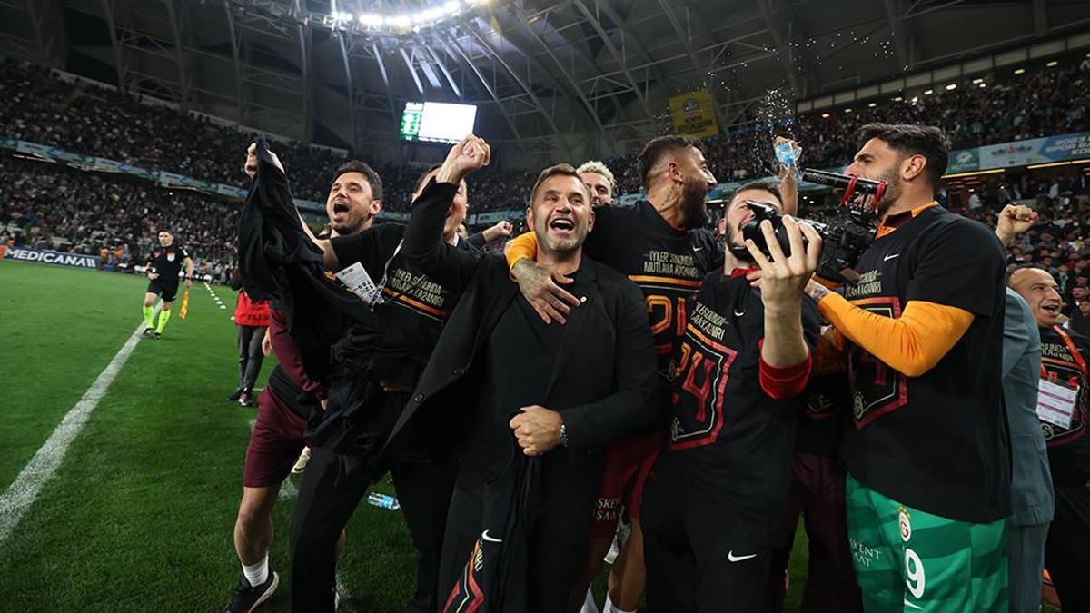 Galatasaray'da şampiyonluk sonrası Okan Buruk'tan açıklama: Hedefimiz gerçek beşinci yıldız!