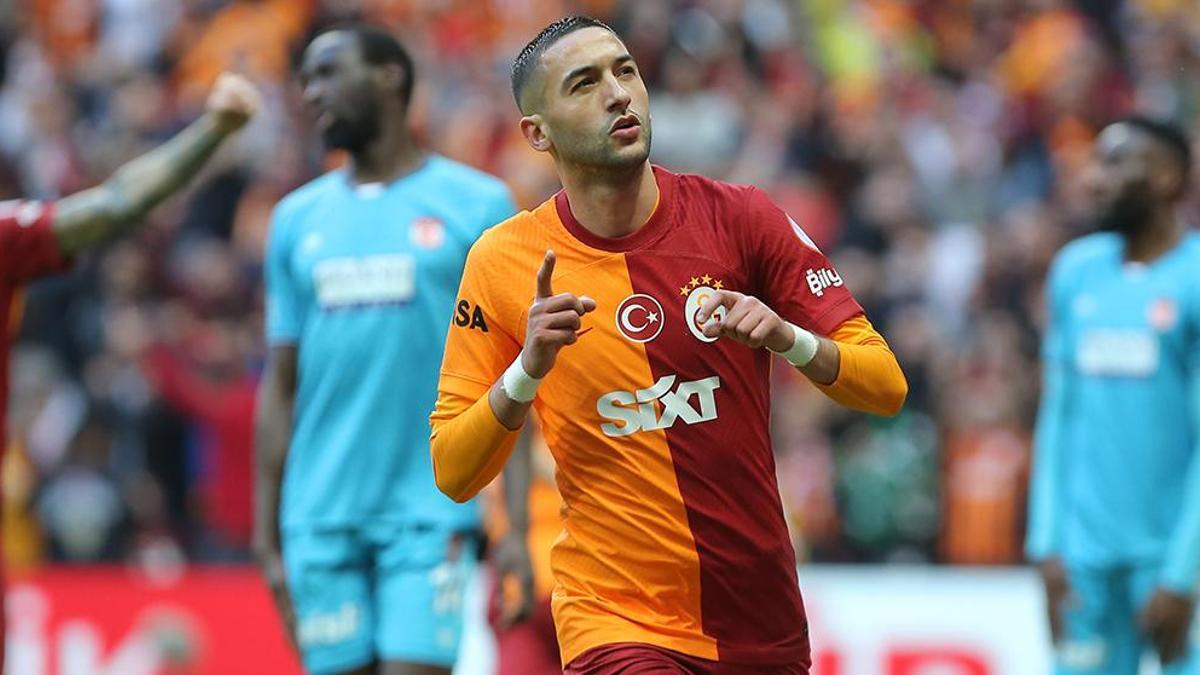 Galatasaray'da Ziyech fırtınası dinmiyor! Sezonun son dönemine damga vuruyor...