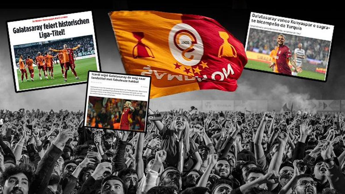 Galatasaray'ın 24. şampiyonluğu Avrupa basınında! Portekizliler gözlerine inanamadı: Hatırlarsanız...