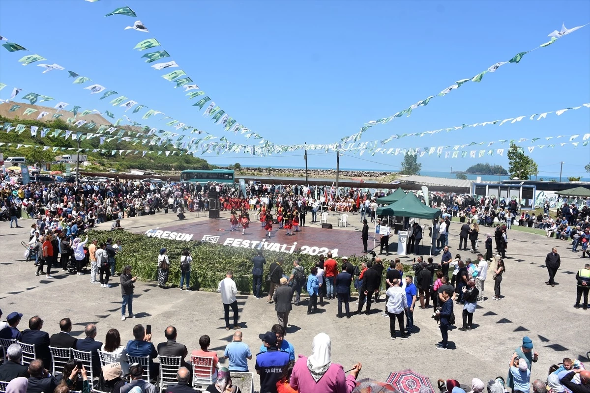 Giresun'da 47. Uluslararası Giresun Aksu Festivali Kutlandı