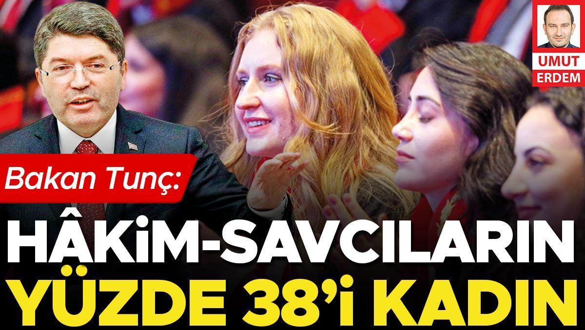 Hâkim-savcıların yüzde 38’i kadın