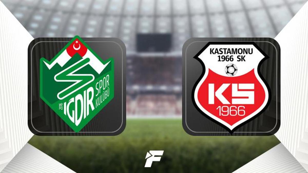 Iğdır FK - Kastamonuspor maçı hangi kanalda, saat kaçta?