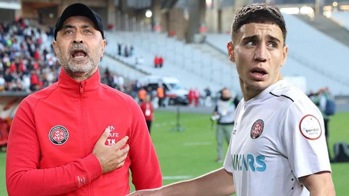 Karagümrük Teknik Direktörü Tolunay Kafkas: Emre Mor'un sorunları var!