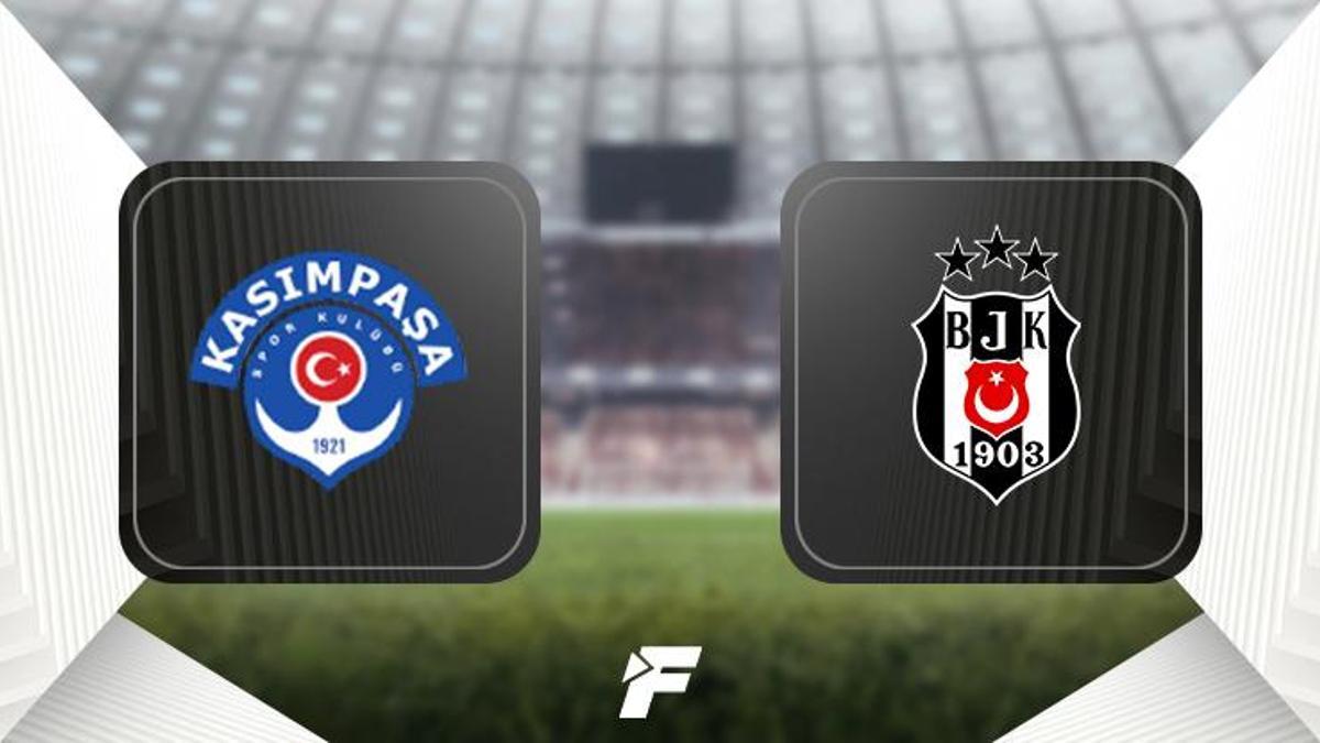 Kasımpaşa - Beşiktaş maçı ne zaman, saat kaçta ve hangi kanalda?