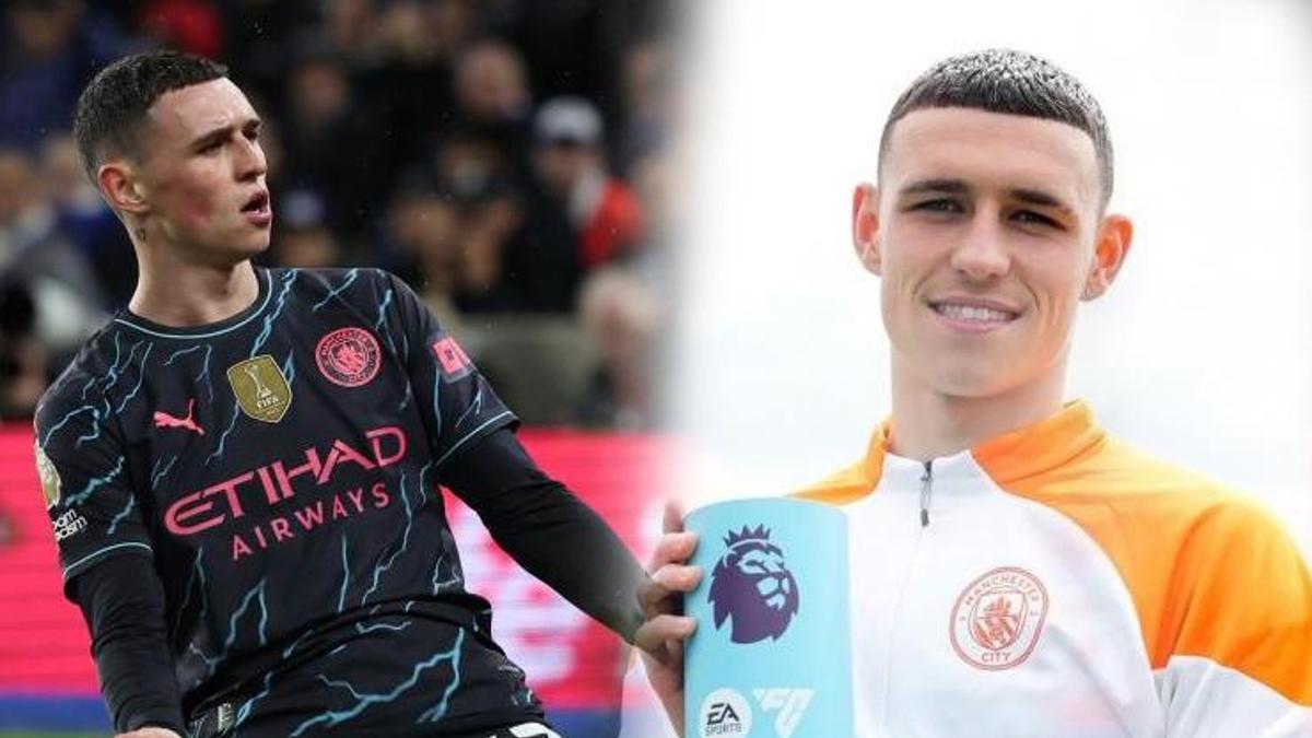 Manchester City'nin yıldızı Phil Foden, Premier Lig'de sezonun en iyisi seçildi