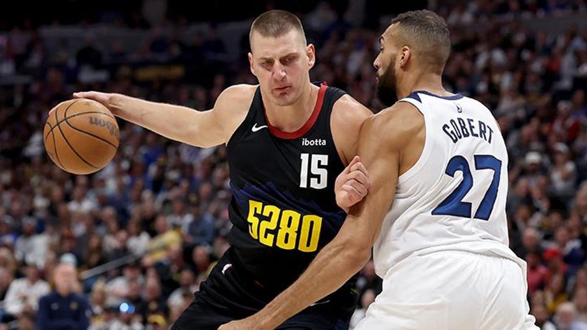 Nikola Jokic'in müthiş performansı Denver'ı öne geçirdi