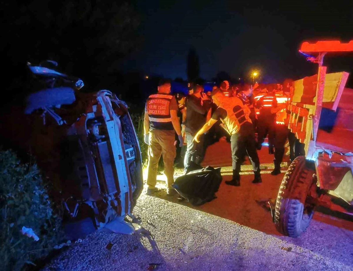 Osmaniye'de zincirleme trafik kazası: 1 ölü, 2 yaralı