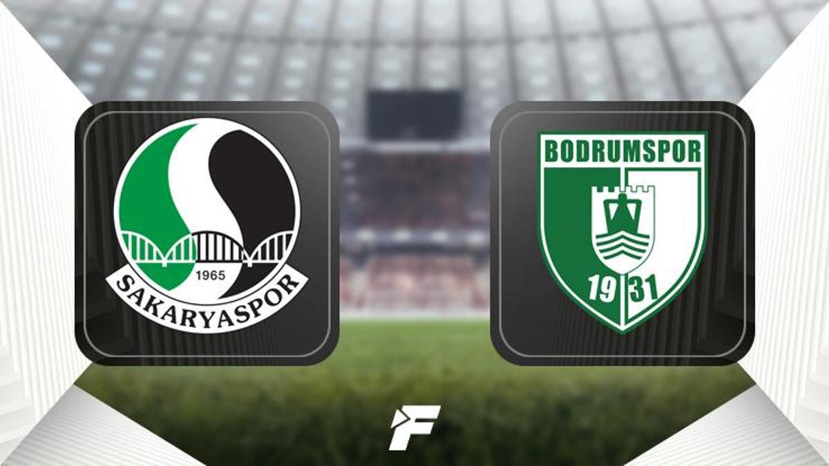 Sakaryaspor - Bodrum FK maçı ne zaman, saat kaçta, hangi kanalda?