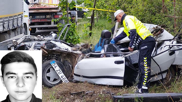 Samsun'da feci kaza! 16 kez ehliyetsiz yakalanan Mehmet Can Şen kazada hayatını kaybetti