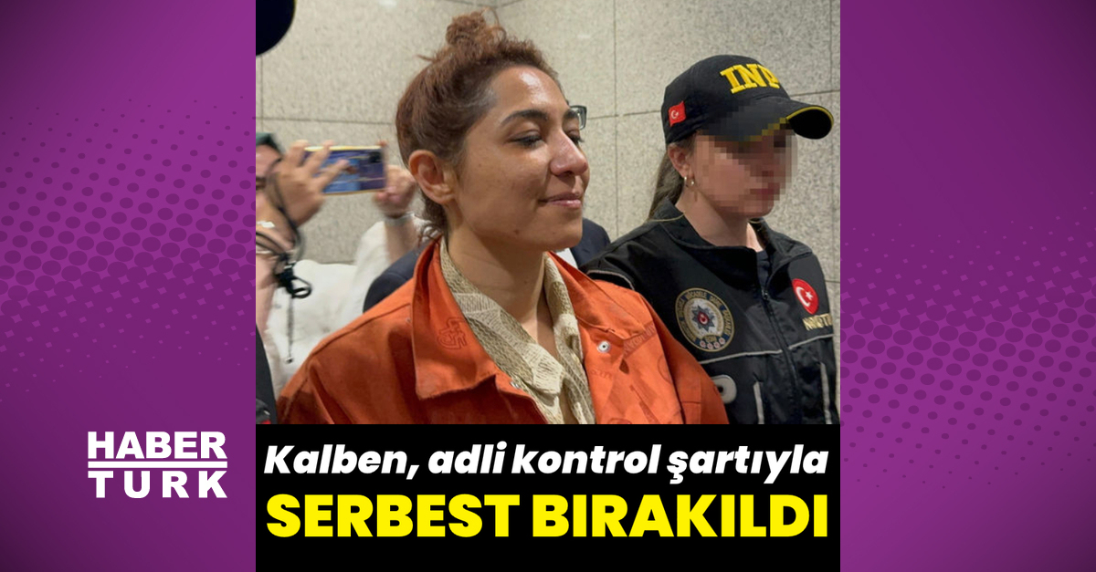 Şarkıcı Kalben serbest bırakıldı - Magazin haberleri