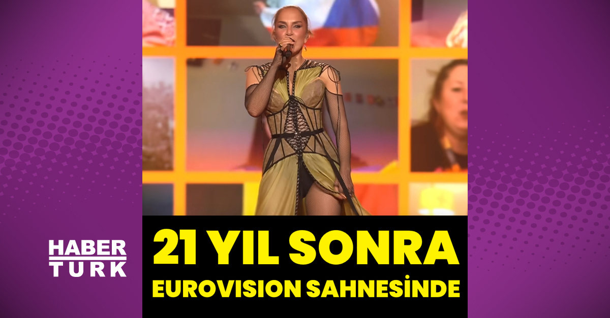 Sertab Erener 21 yıl sonra Eurovision sahnesinde - Magazin haberleri