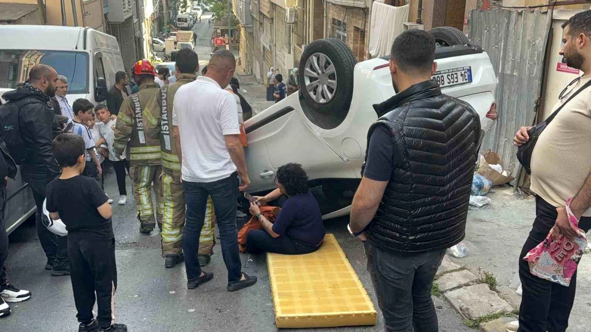 Şişli'de Otomobil Kazası: 1 Yaralı, 3 Araçta Maddi Hasar