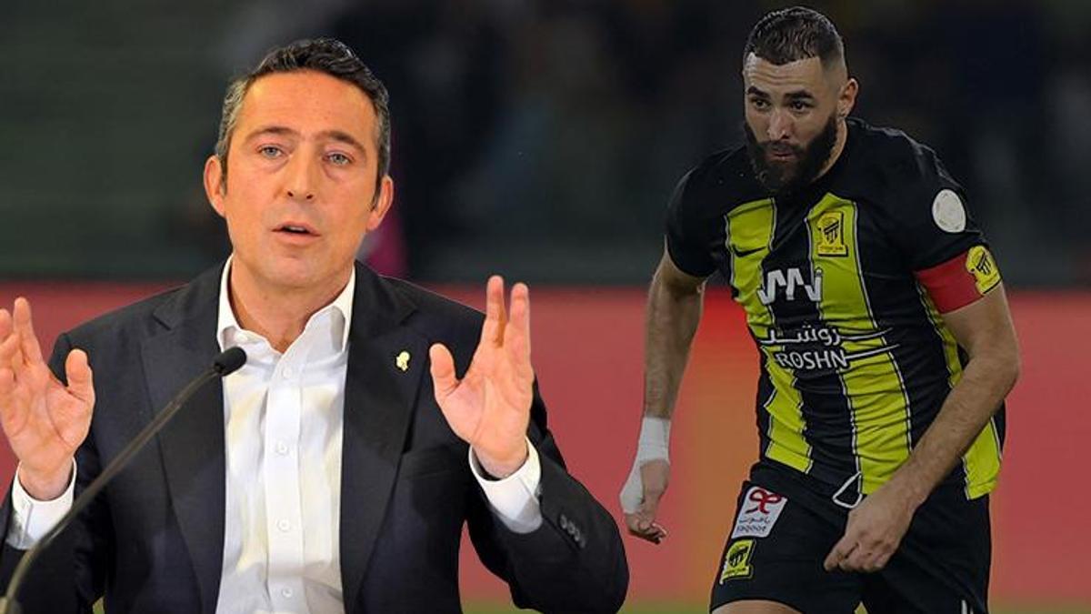 SON DAKİKA: Fenerbahçe'den Benzema bombası! Ali Koç, görüşme gerçekleştirdi