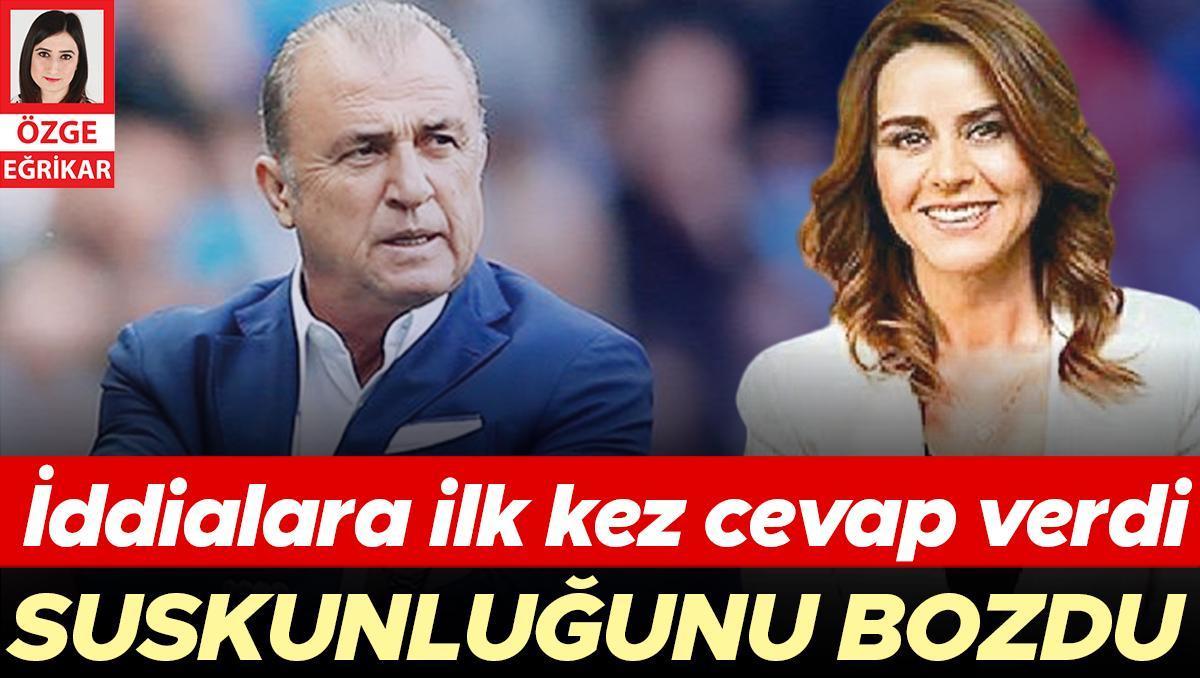 Suskunluğunu bozdu