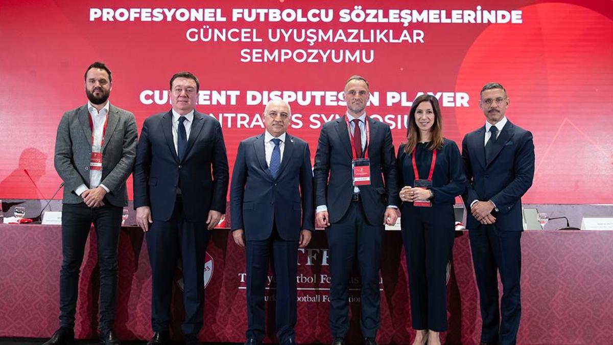 Türkiye Futbol Federasyonu'ndan uyuşmazlık sempozyumu