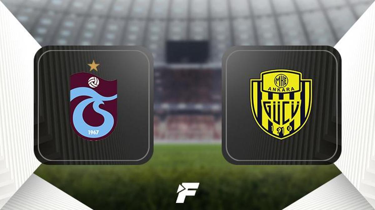 Trabzonspor - MKE Ankaragücü maçı ne zaman, saat kaçta ve hangi kanalda?