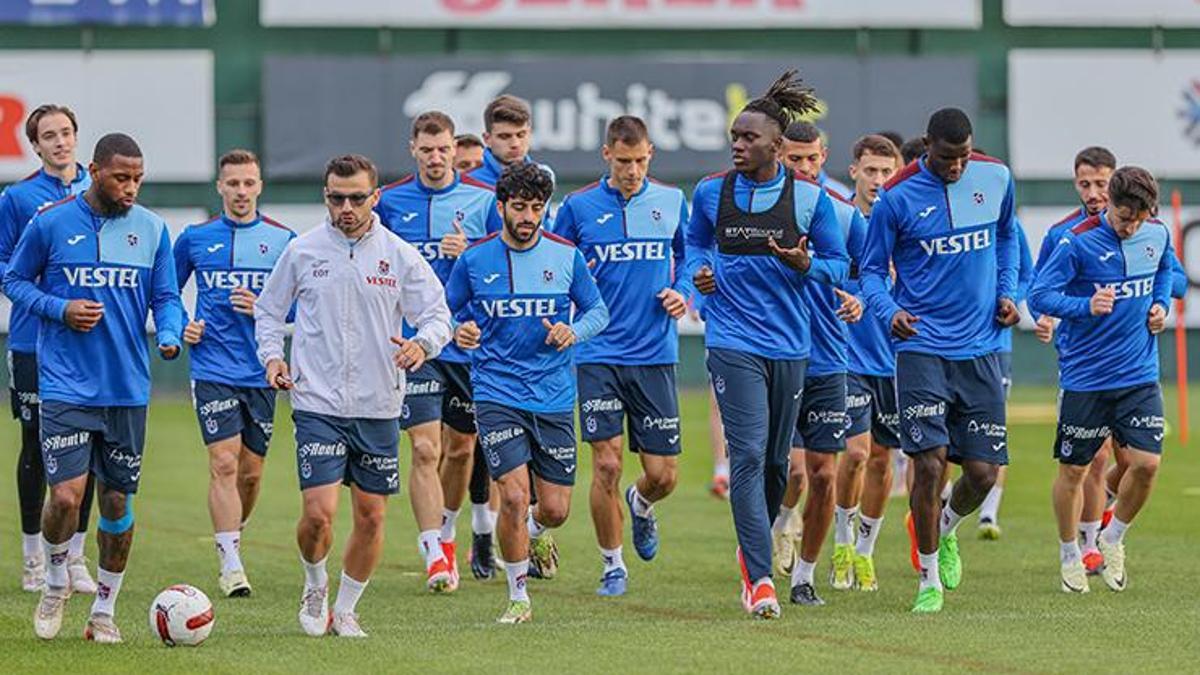 Trabzonspor'da Başakşehir maçı hazırlıkları başladı