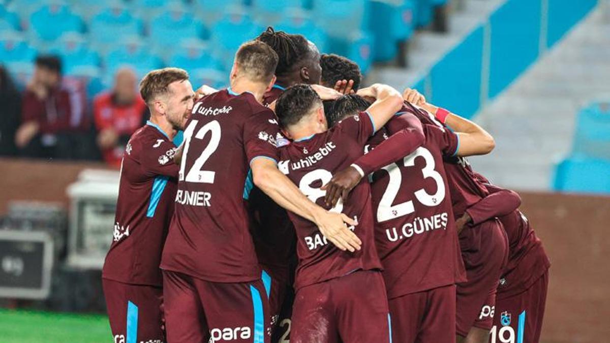 Trabzonspor'un kamp kadrosu belli oldu