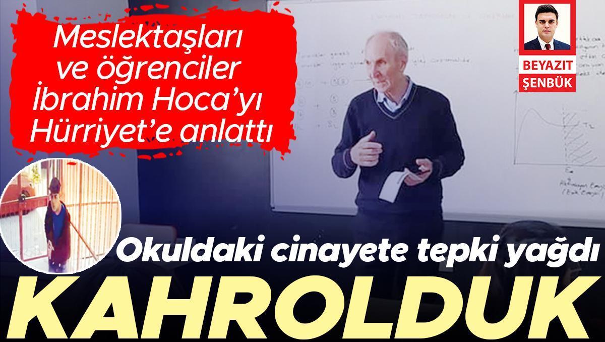 Türkiye okulda katledilen İbrahim Hoca’ya ağlıyor... Eğitime ömrünü adamıştı