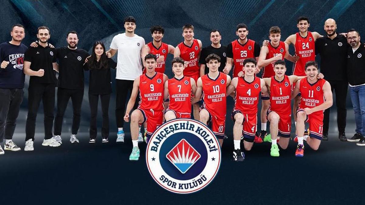 U18 Türkiye Şampiyonası'nda üst üste 2. kez şampiyon Bahçeşehir Koleji