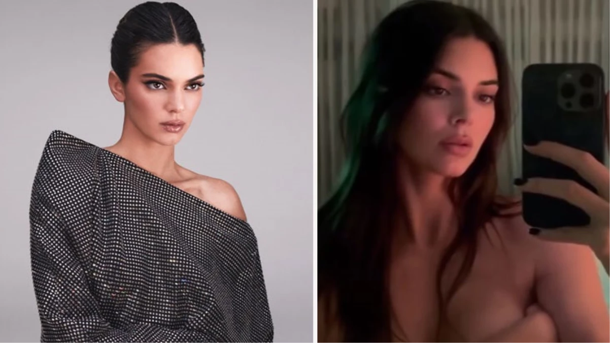 Ünlü model Kendall Jenner, Forbes Dergisi'ne kapak olduktan sonra üstsüz videosunu yayınladı