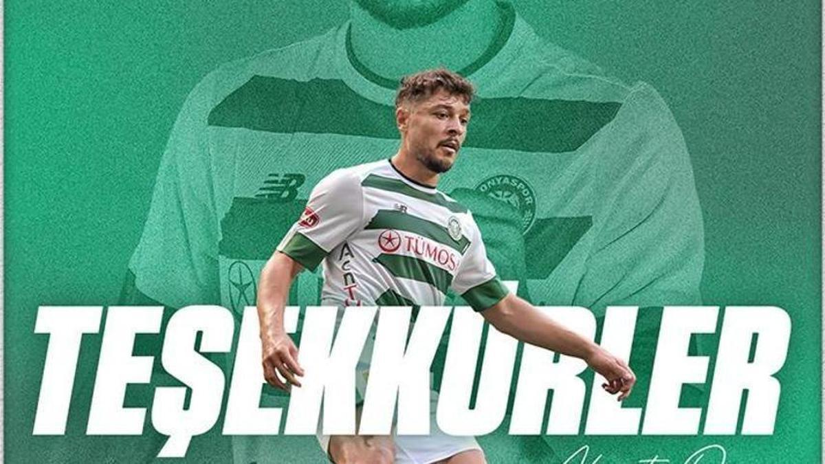 Ahmet Oğuz, Konyaspor'dan ayrıldı