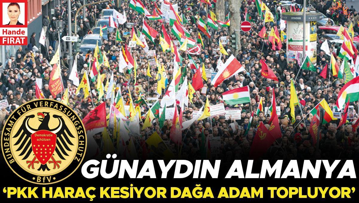 Almanya’dan ‘Günaydın’ dedirten rapor: PKK haraç kesiyor dağa adam topluyor