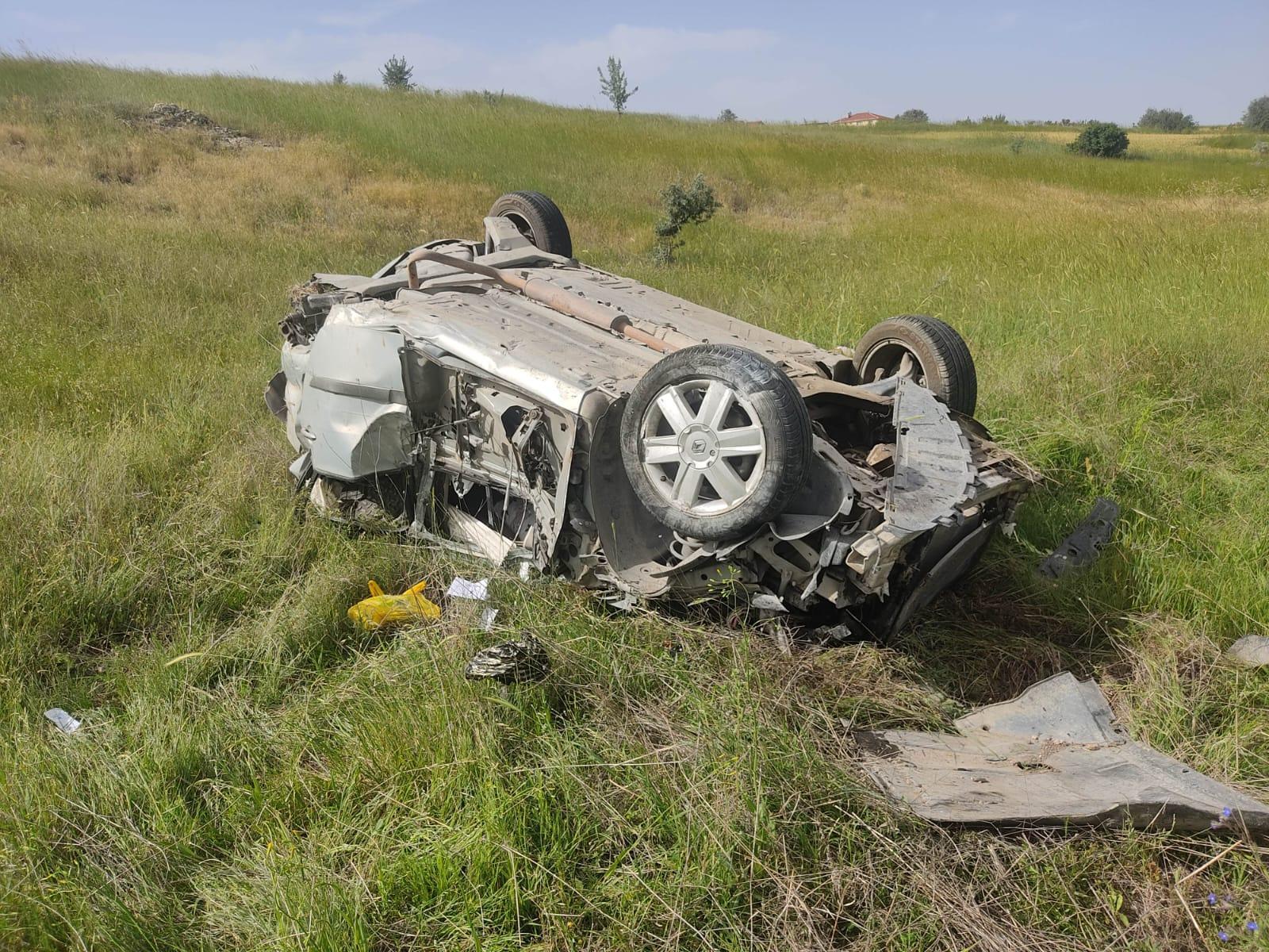 Ankara'daki trafik kazasında otomobilin sürücüsü hayatını kaybetti