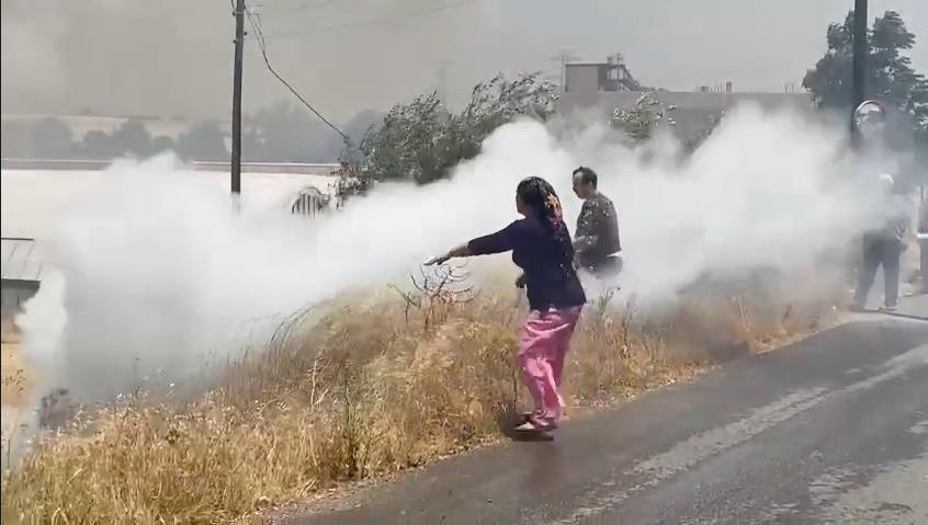 Antalya'da Konyaaltı ve Aksu'da orman yangını