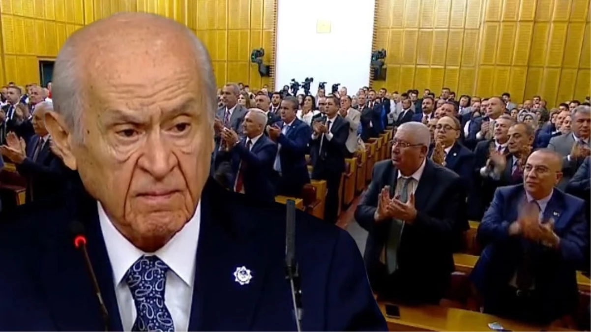 Bahçeli'den parti grubunu ayağa kaldıran Sinan Ateş sözleri