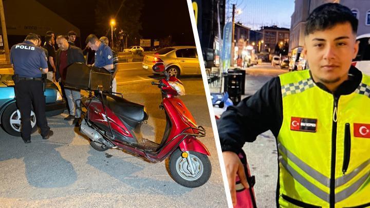 Bartın'da feci laza! 17 yaşındaki motosikletli kurye hayatını kaybetti