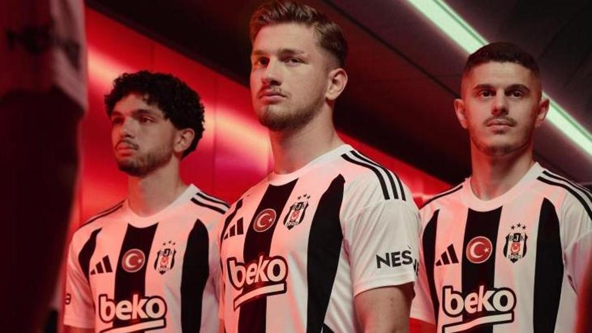 Beşiktaş, yeni sezonda giyeceği iç saha formasını duyurdu