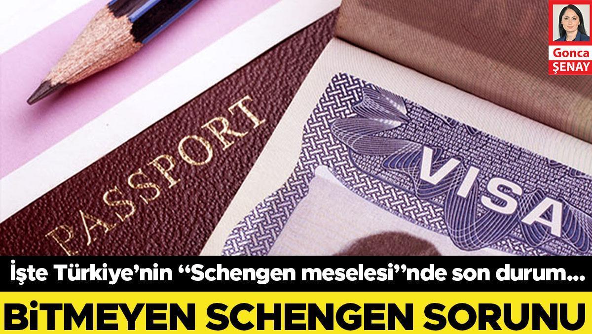 Bitmeyen Schengen sorunu