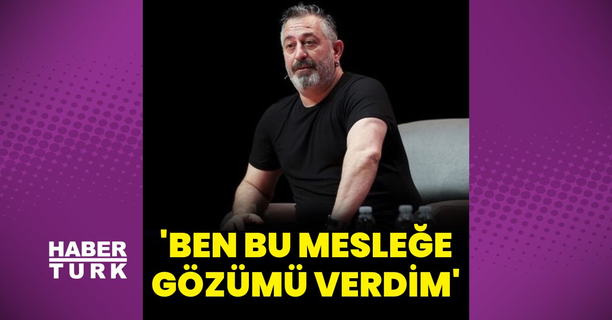 Cem Yılmaz: Ben bu mesleğe gözlerimi verdim - Magazin haberleri