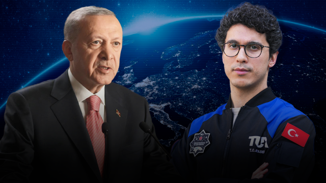 Cumhurbaşkanı Erdoğan Türkiye'nin ikinci astronotu Atasever'e başarılar diledi | Aktüel Haberleri