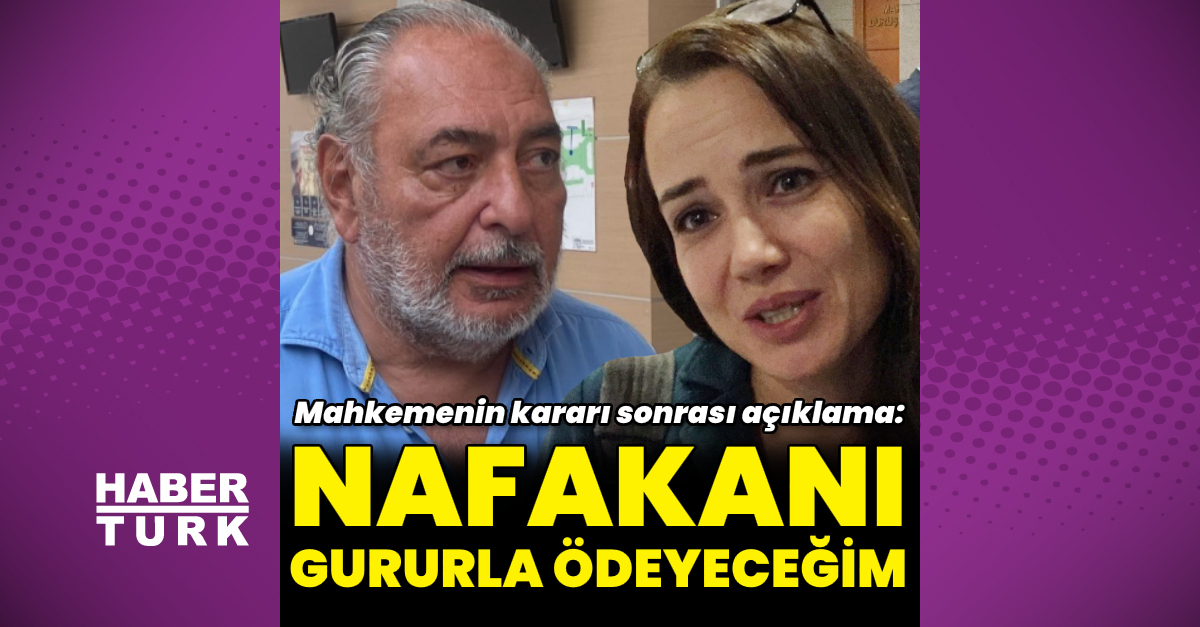 Deniz Uğur'dan Reha Muhtar'a: Nafakanı gururla ödeyeceğim - Magazin haberleri