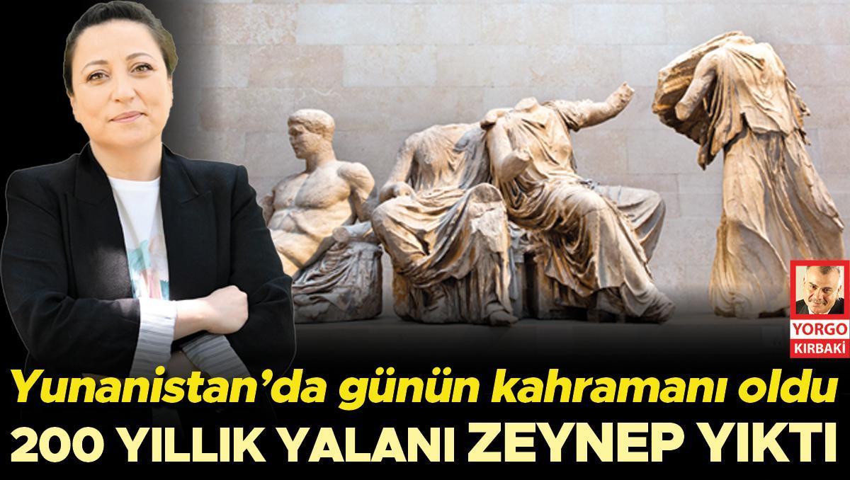 ‘Komşu’ya iade desteği... Zeynep Hanım Atina’yı sevindirdi