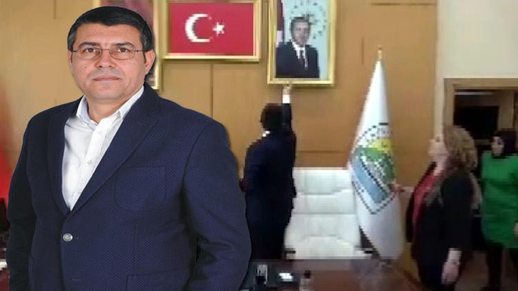 Erdoğan'ın fotoğrafını indirmişti... DEM Parti'li Tatvan Belediye Başkanı Mümin Erol hakkında soruşturma